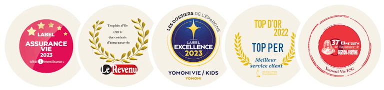 Récompenses Yomoni